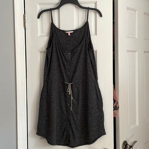 Victoria’s Secret swim cover-up/dress, Heather Black, Medium